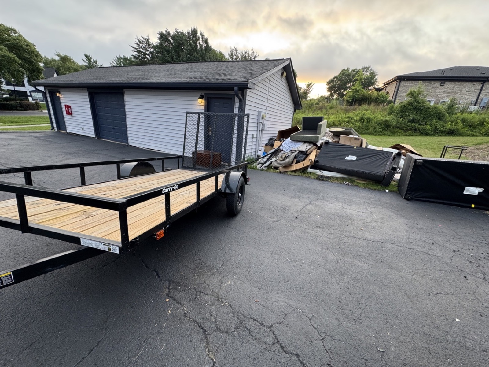 Garage cleanout and junk removal service in Greensboro NC