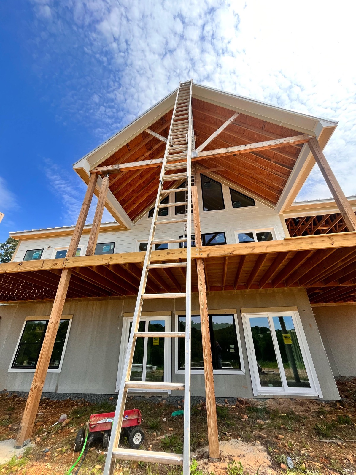 Soft washing exterior siding in the Triad NC