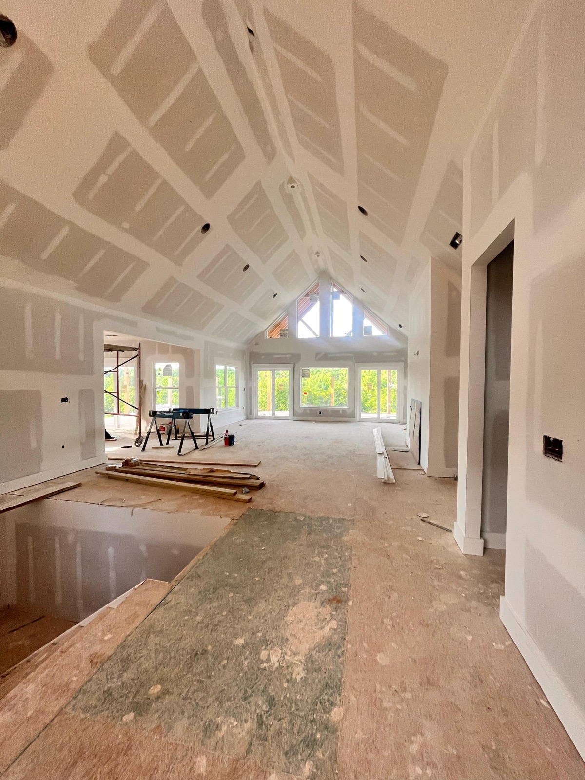 Drywall repair and painting prep in Greensboro NC
